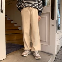 MORIKA ミラノリブニットパンツ