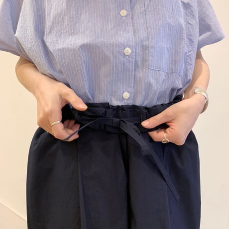 HUIS. ばちばちタイプライタークロスワイドハーフパンツ