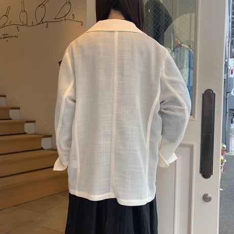 De bon coer　リネンライクジャケット