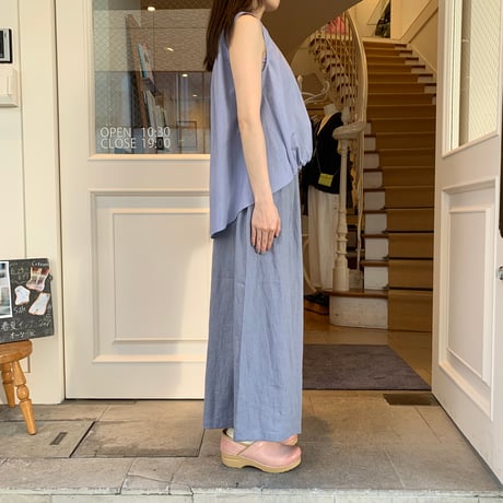 Manna フロントバルーンスリーブレストップ