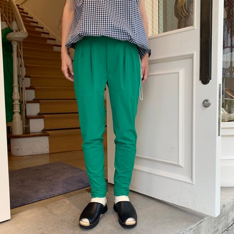 de bon coer サルエルパンツ CAMBIO(カンビオ)】Denim Like Drape Sarrouel Pants サルエル