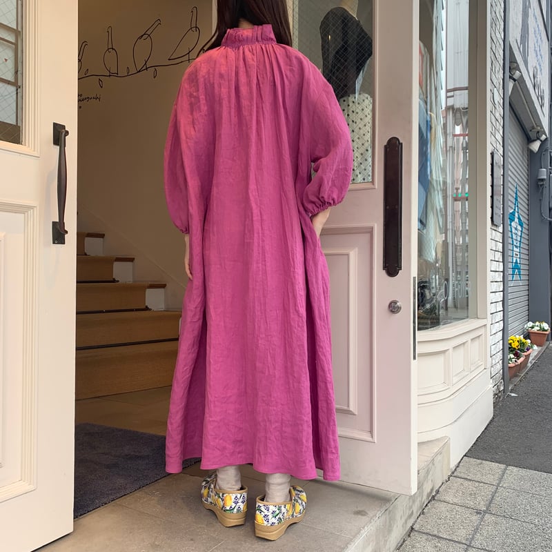 De bon coer フレンチリネンワンピース | OUI FOYER オンラインショップ