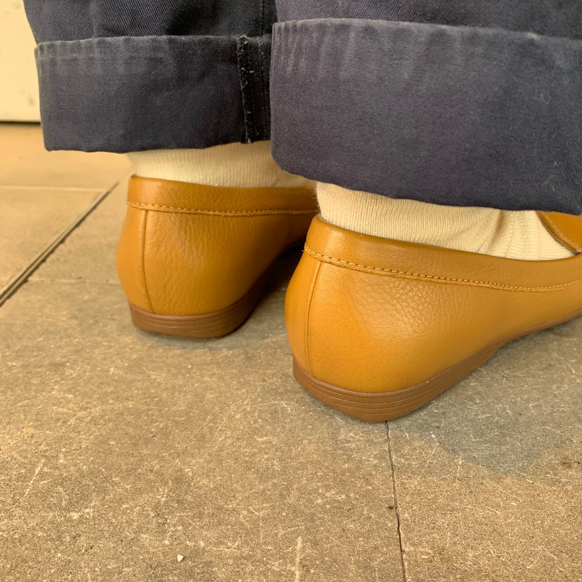 美品✨DANSKO ダンスコ コンフォート ローファー 37 オレンジブラウン 12732_1.jpg