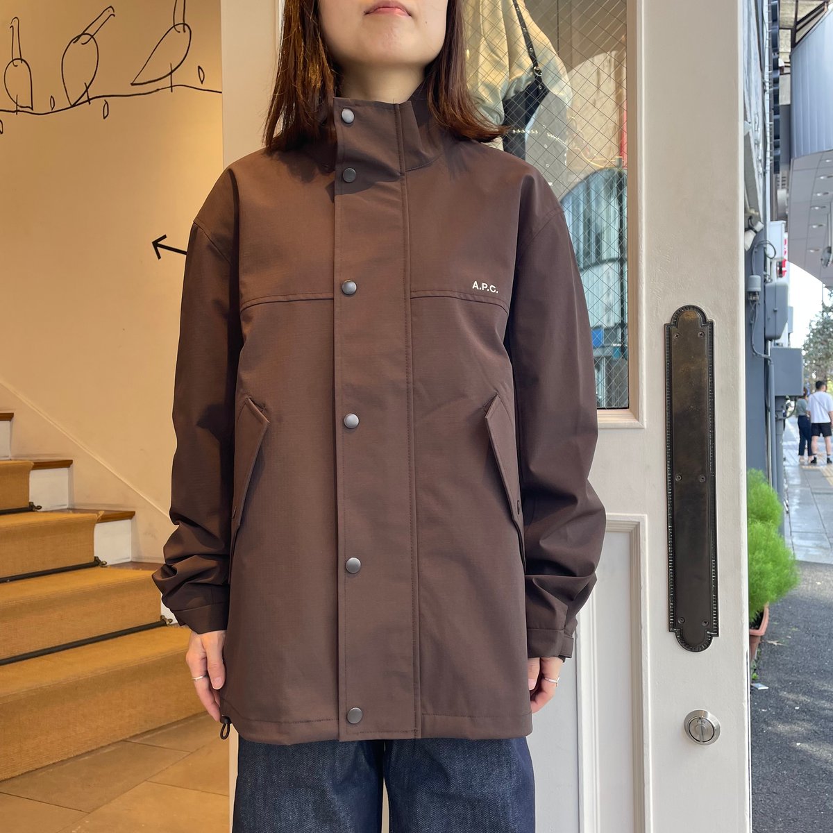 A.P.C. SUTHERLAND ブルゾン Sutherland ブルゾン｜HOMME ｜A.P.C. | アーペーセー日本公式