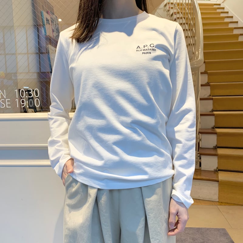 A.P.C. DENISE Tシャツ A.P.C.（アーペーセー） tシャツ T-SHIRT NEW DENISE レディース