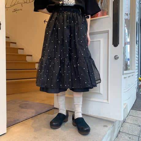 CABINET Organza Wrap Skirt