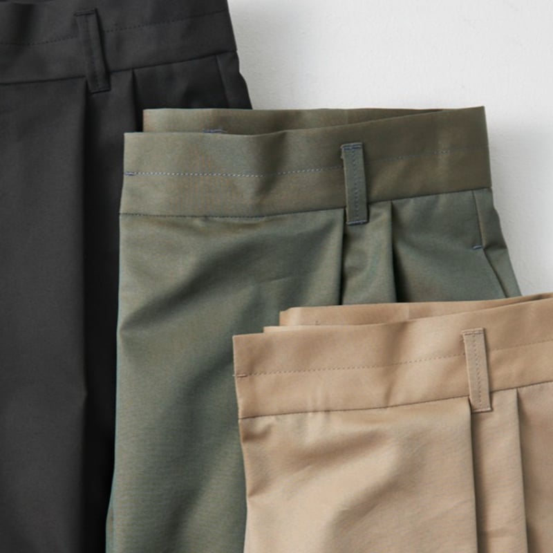 U PHORICA シャンブレーギャバワイドパンツ | OUI FOYER