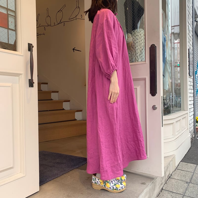 De bon coer フレンチリネンワンピース | OUI FOYER オンラインショップ