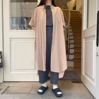 HUIS.ゆるふわコットンコクーンワイドワンピース