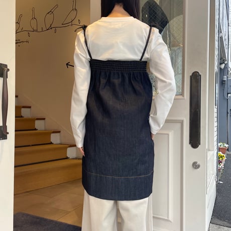 A.P.C. デニムスモックドレス
