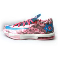 NIKE KD VI SUPREME LIGHT ARCTIC PINK/PHOTO BLUE-VIVID PINK