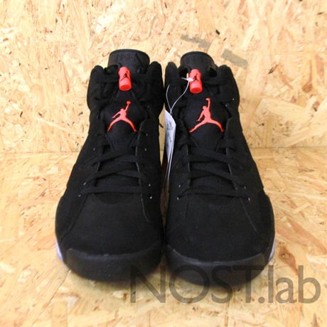 ナイキ エアジョーダン6 レトロ ブラック/インフラレッド23 - NIKE AIR JORDAN 6 RETRO BLACK/INFRARED23 (384664-023)