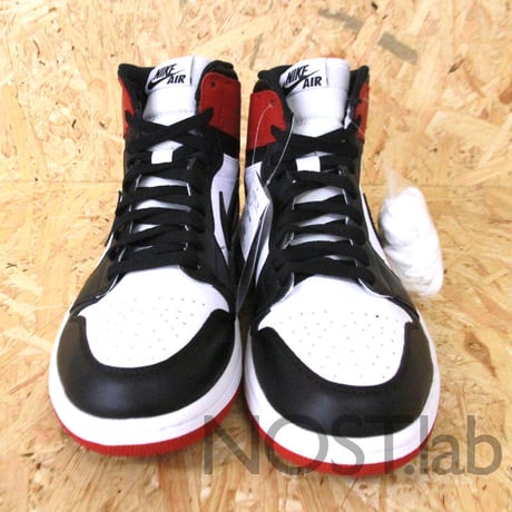 ナイキ エアジョーダン1 レトロ ハイ OG ホワイト/ブラック-ジム レッド - NIKE AIR JORDAN 1 RETRO HIGH OG WHITE/BLACK-GYM RED (555088-184)
