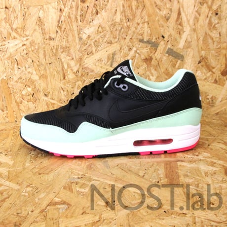 ナイキ　エアマックス　1 FB - NIKE AIR MAX 1 FB  BLACK/BLACK-FRESH MINT-PINK FLASH （579920-066）