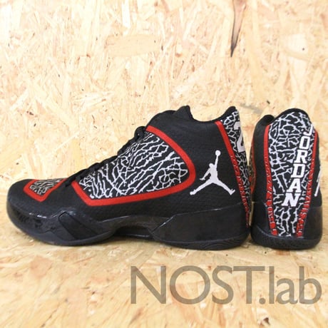ナイキ エアジョーダン29 ブラック/ホワイト-ジム レッド - NIKE AIR JORDAN XX9 BLACK/WHITE-GYM RED (695515-023)