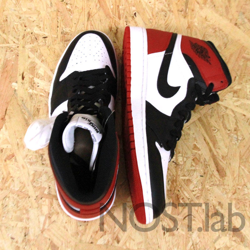 Air Jordan 1 ブラック/レッド/ホワイト NIKE公式】エア ジョーダン 1 'Black/White/Sail/Gym Red' (555088-061