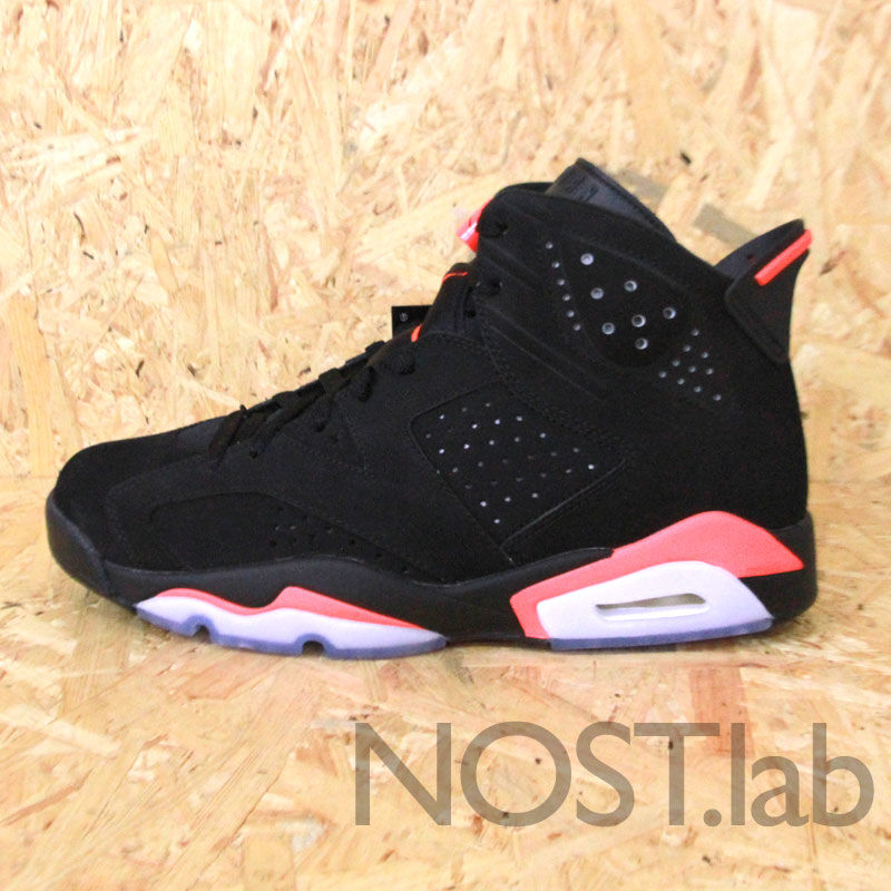 ナイキ エアジョーダン6 レトロ ブラック/インフラレッド23 - NIKE AIR