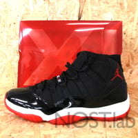 ナイキ エアジョーダン 11 レトロ ブラック/バーシティ レッド-ホワイト - NIKE AIR JORDAN XI RETRO BLACK/VARSITY RED-WHITE (378037-010)