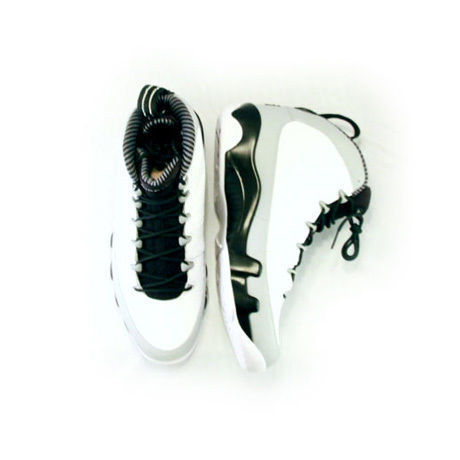 NIKE AIR JORDAN 9 RETRO WHITE/BLACK-WOLF GREY