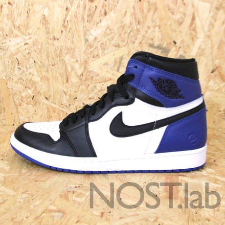 フラグメント デザイン × ナイキ エア ジョーダン 1 レトロ ブラック/スポーツ ロイヤル-ホワイト - FRAGMENT DESIGN × NIKE AIR JORDAN 1 RETRO BLACK/SPORT ROYAL-WHITE (716371-040)