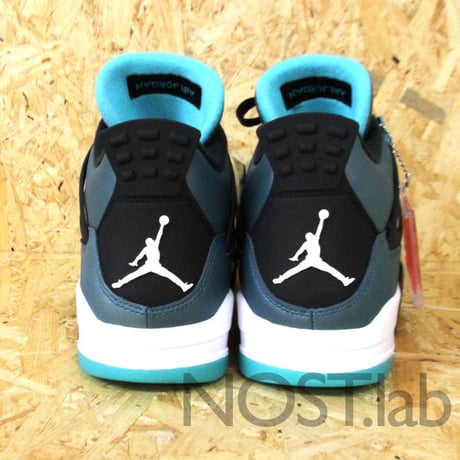 ナイキ エアジョーダン4 レトロ ティール - NIKE AIR JORDAN 4 RETRO TEAL/BLACK-RETRO-WHITE (705331-330)