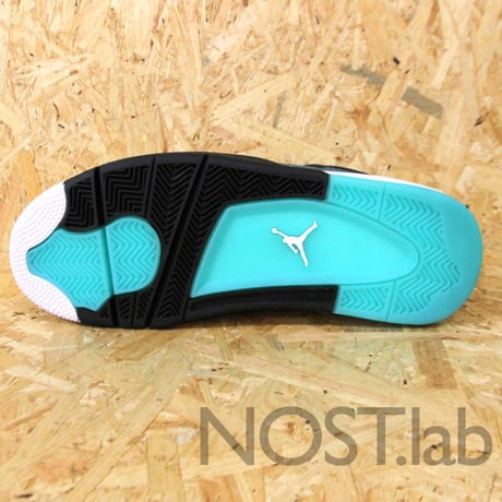 ナイキ エアジョーダン4 レトロ ティール - NIKE AIR JORDAN 4 RETRO TEAL/BLACK-RETRO-WHITE (705331-330)