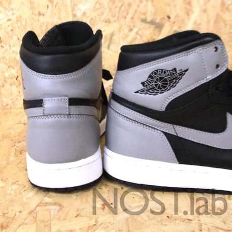 ナイキ エアジョーダン1 レトロ ハイ オリジナル ブラック/ソフト グレー - NIKE AIR JORDAN 1 RETRO HIGH OG BLACK/SOFT GREY (555088-014)