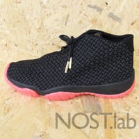 ナイキ エア ジョーダン フューチャー プレミアム ブラック/ブラック-インフラレッド - NIKE AIR JORDAN FUTURE PREMIUM BLACK/BLACK-INFRARED (652141-023)