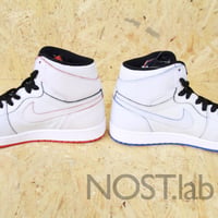 ナイキ SB エアジョーダン1 SB ホワイト/ブラック-ホワイト - NIKE SB AIR JORDAN 1 SB QS WHITE/BLACK-WHITE (653532-100)