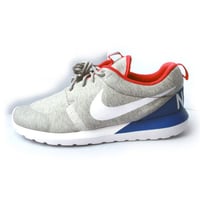 NIKE ROSHE RUN NM W SP　GREY HEATHER/WHITE-UNIVERSITY RED