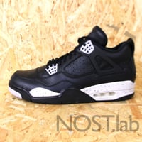 ナイキ エアジョーダン4 レトロ ブラック/ブラック-テック グレー - NIKE AIR JORDAN 4 RETRO BLACK/BLACK-TECH GREY (314254-003)