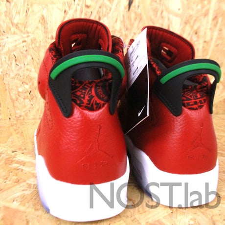 ナイキ エアジョーダン 6 レトロ スパイジーク バーシティ レッド - NIKE AIR JORDAN 6 RETRO SPIZIKE VARSITY RED (694091-625)