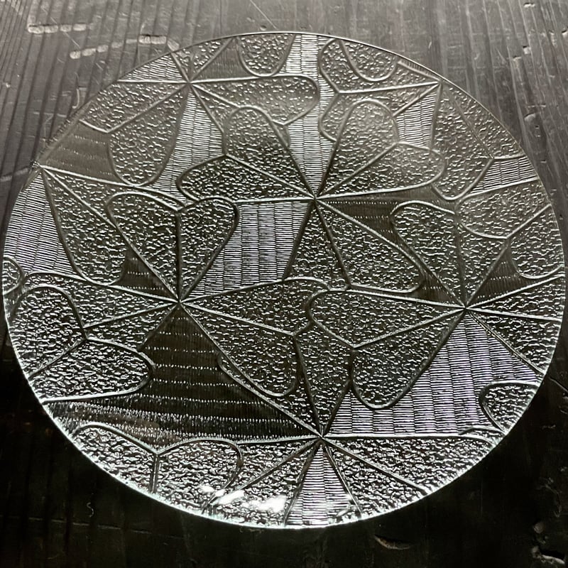 昭和型板ガラス「クローバー」 | 旭 屋 ガ ラ ス 店