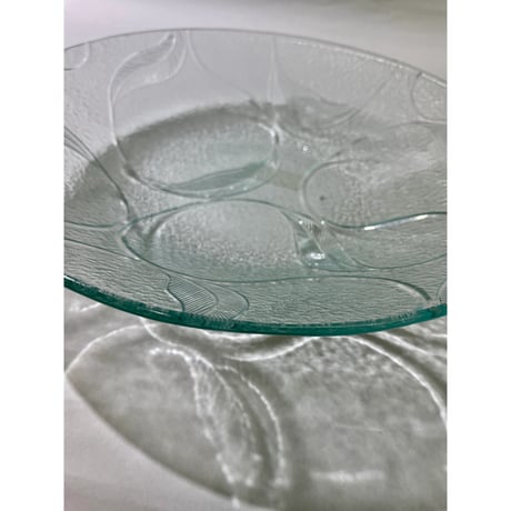 昭和型板ガラス　4mm厚　26cmボウル