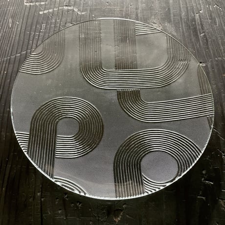 昭和型板ガラス「サーキット」
