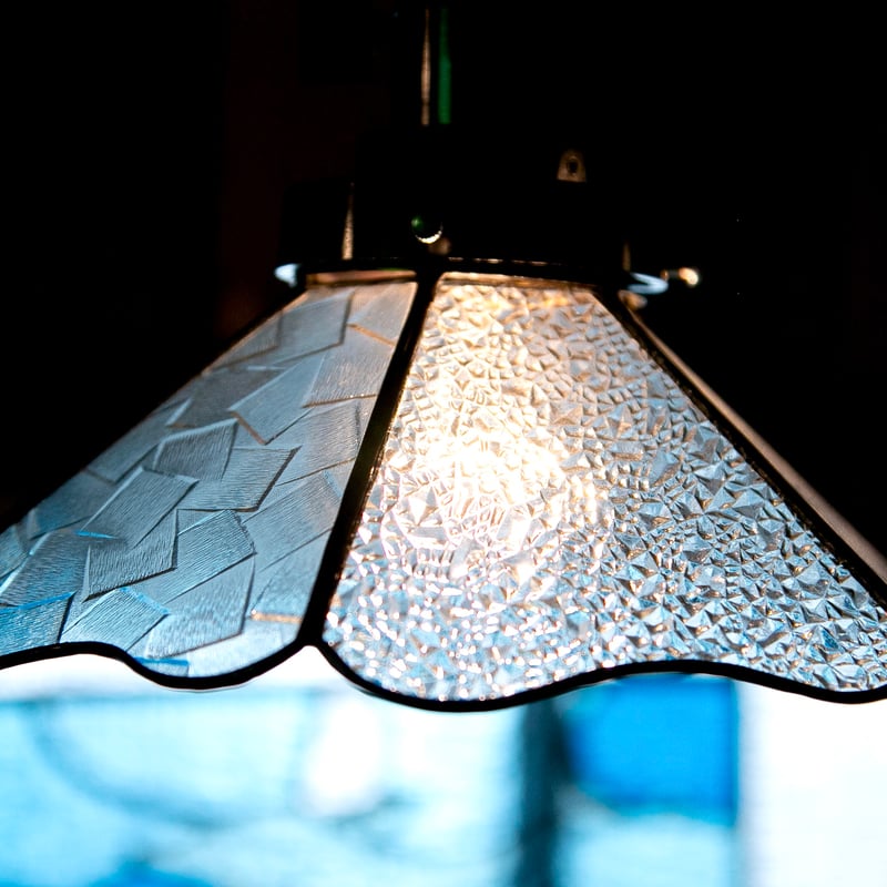 レトロ ガラス カラフルランプ ※欠け修正済み レトロ ガラス カラフルランプ ※欠け修正済み レトロ ガラス