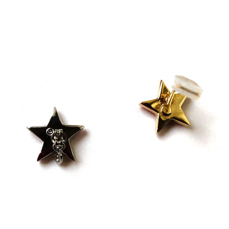星のピアス ・イヤークリップ / S