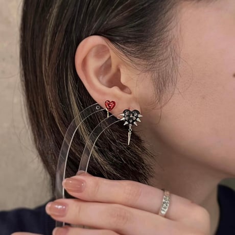 ハートSピアス