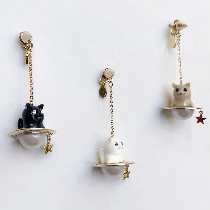 スペースキャット / 3色 | throw-a-kiss