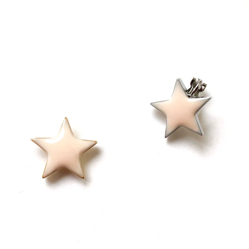 星のピアス ・イヤークリップ / S | throw-a-kiss