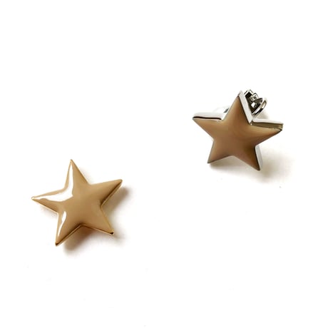 星のピアス ・イヤークリップ / S