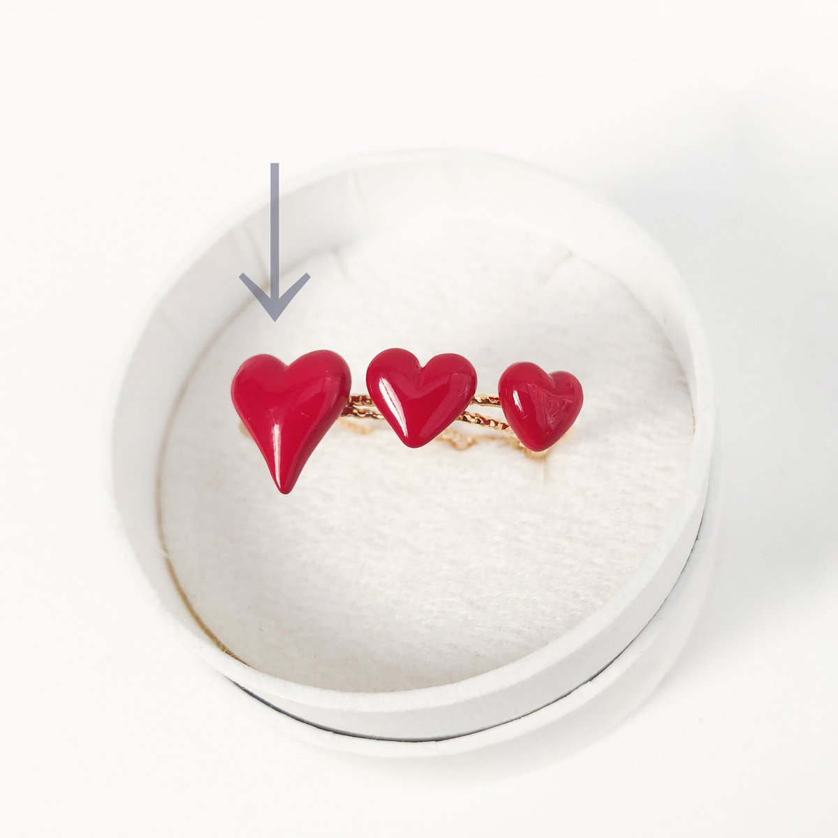 ストレンジハートリング/3色 | throw-a-kiss