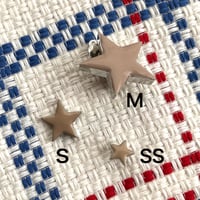 星のピアス ・イヤークリップ / S