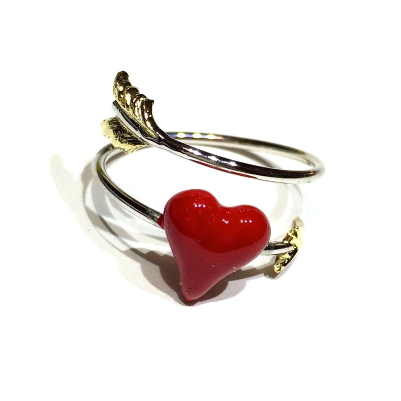 新作String Ting ハートビーズ Cupid's Glow ギュービッド SLY | CUPID HEART ピアス (ピアス・イヤリング ) |SHEL'TTER