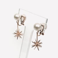 スパークS ピアス・イヤークリップ / パール