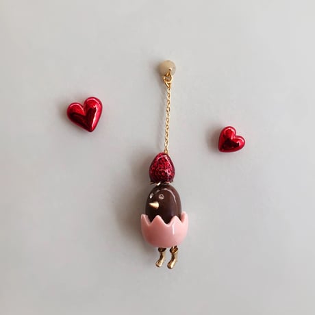 ハートM ピアス・イヤークリップ