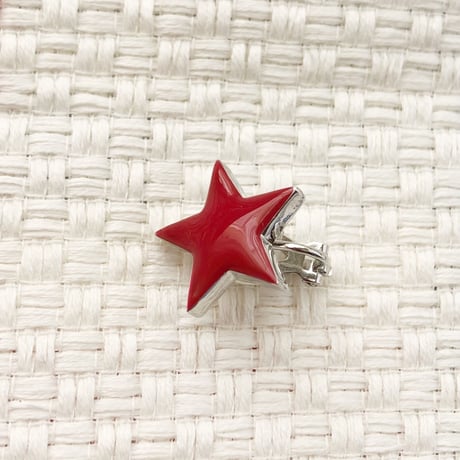 星のピアス ・イヤークリップ / S