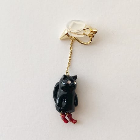 キャットピアス・イヤークリップ / 3色