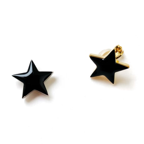 星のピアス ・イヤークリップ / S