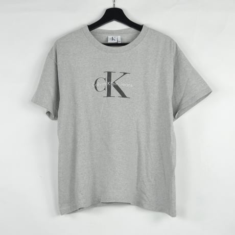 CALVIN KLEIN / S/S T-SHIRTS(USED) COL:GREY NO.59